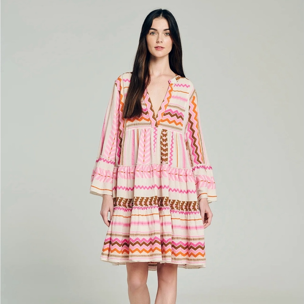 Devotion Twins Ella Dress Women’s XS S M $290 Pink